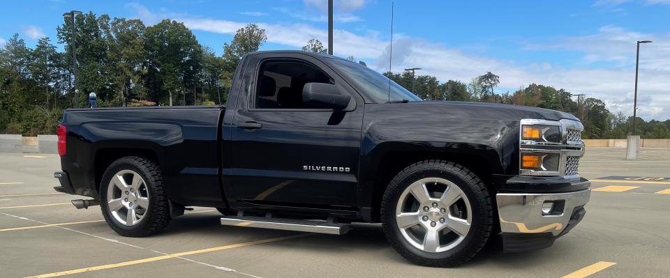 2 inch Lifted 2014 Chevy Silverado 1500 2WD
