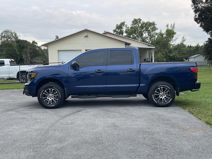 3 Inch Lifted 2021 Nissan Titan 2WD