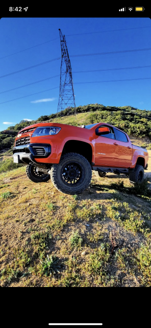 6 Inch Lifted 2021 Chevy Colorado 4WD