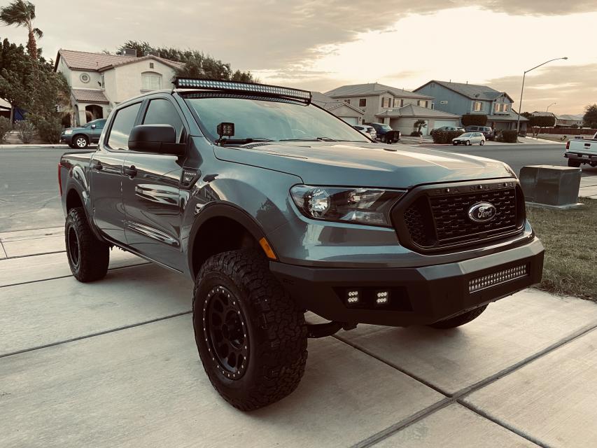 2.5 inch Lifted 2021 Ford Ranger 2WD