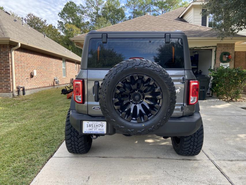 3.5 Inch Lifted 2022 Ford Bronco 4WD