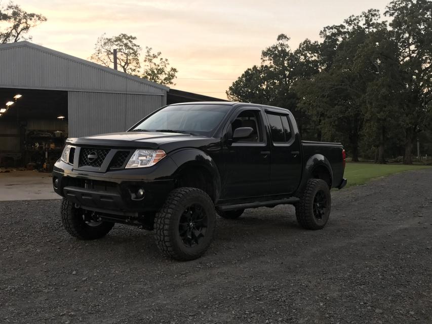 7 Inch Lifted 2020 Nissan Frontier 4WD
