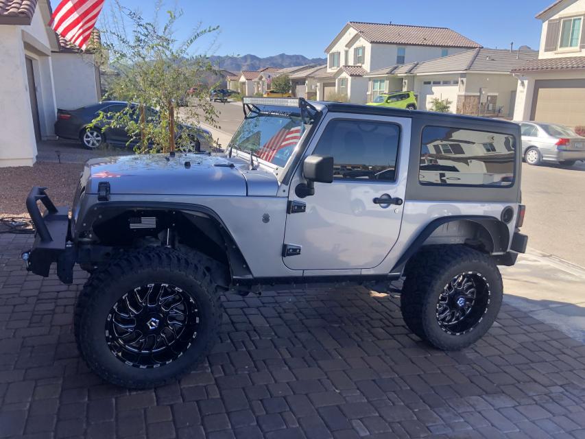 3 Inch Lifted 2014 Jeep Wrangler JK (2 Door) 4WD
