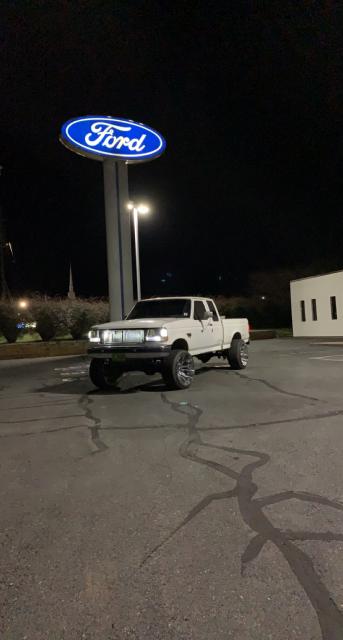 4 Inch Lifted 1997 Ford F-250 4WD