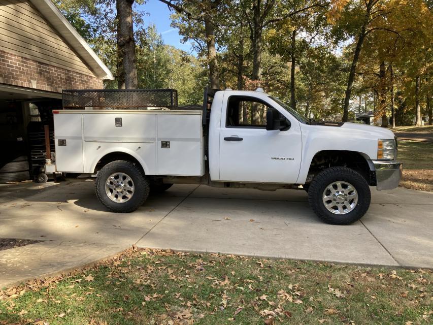 3.5 Inch Lifted 2012 Chevy Silverado 3500 HD 4WD