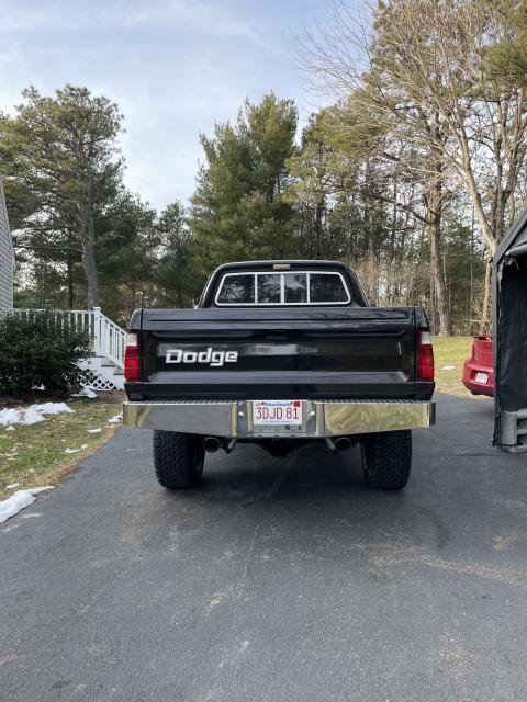 4 Inch Lifted 1977 Dodge W100 Pickup 4WD
