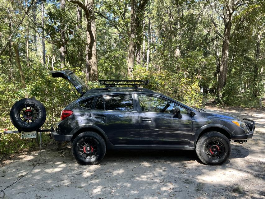 2 inch Lifted 2014 Subaru Crosstrek 4WD