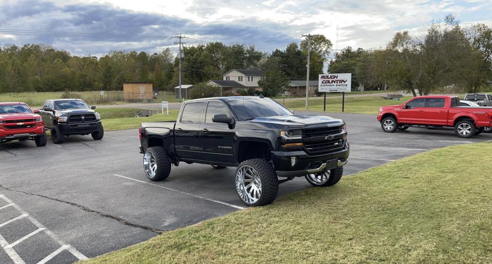 7 Inch Lifted 2017 Chevy Silverado 1500 4WD