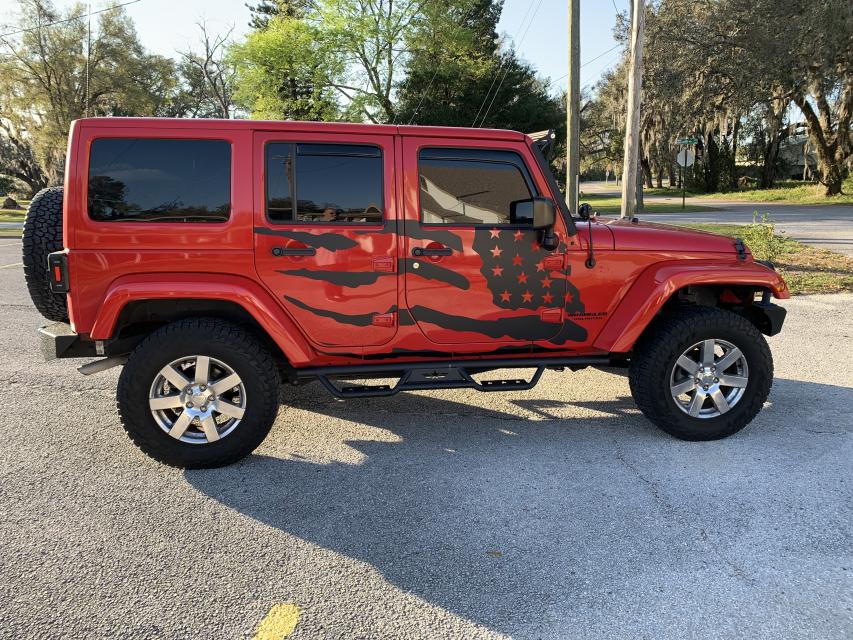 3.5 Inch Lifted 2016 Jeep Wrangler JK Unlimited 4WD