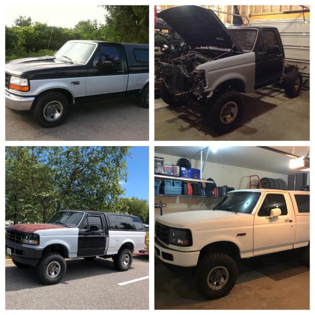 6 Inch Lifted 1996 Ford F-150 2WD