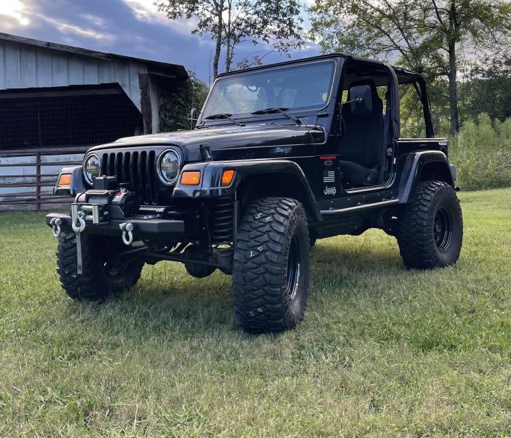 4 Inch Lifted 2003 Jeep Wrangler TJ 4WD
