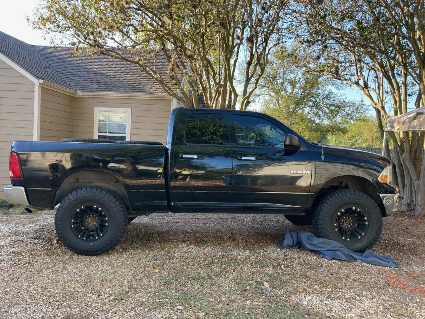 6 Inch Lifted 2009 Dodge Ram 1500 2WD