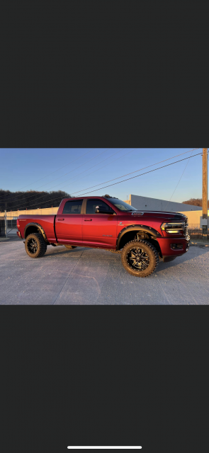 2.5 inch Lifted 2020 Ram 2500 4WD