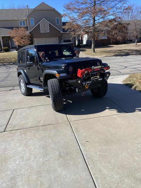 2.5 inch Lifted 2020 Jeep Wrangler JL (2 Door) 4WD