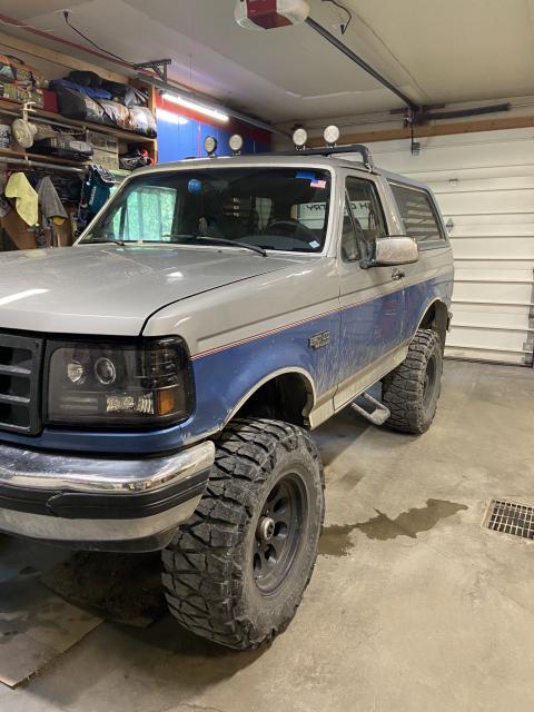 6 Inch Lifted 1992 Ford Bronco 4WD