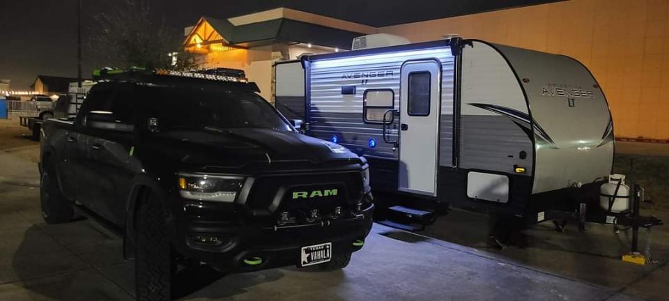 2 inch Lifted 2021 Ram 1500 4WD