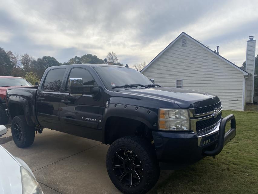 7.5 Inch Lifted 2007 Chevy Silverado 1500 2WD