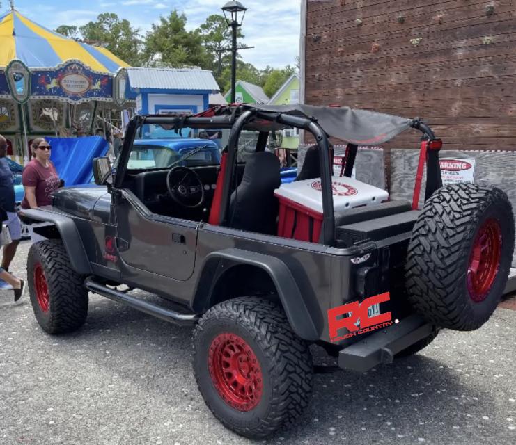 4 Inch Lifted 1995 Jeep Wrangler YJ 4WD