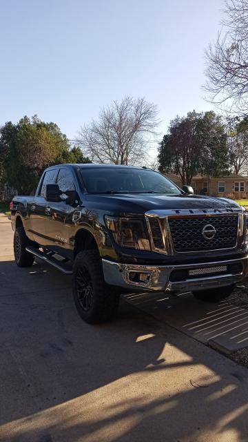 3 Inch Lifted 2017 Nissan Titan XD 2WD