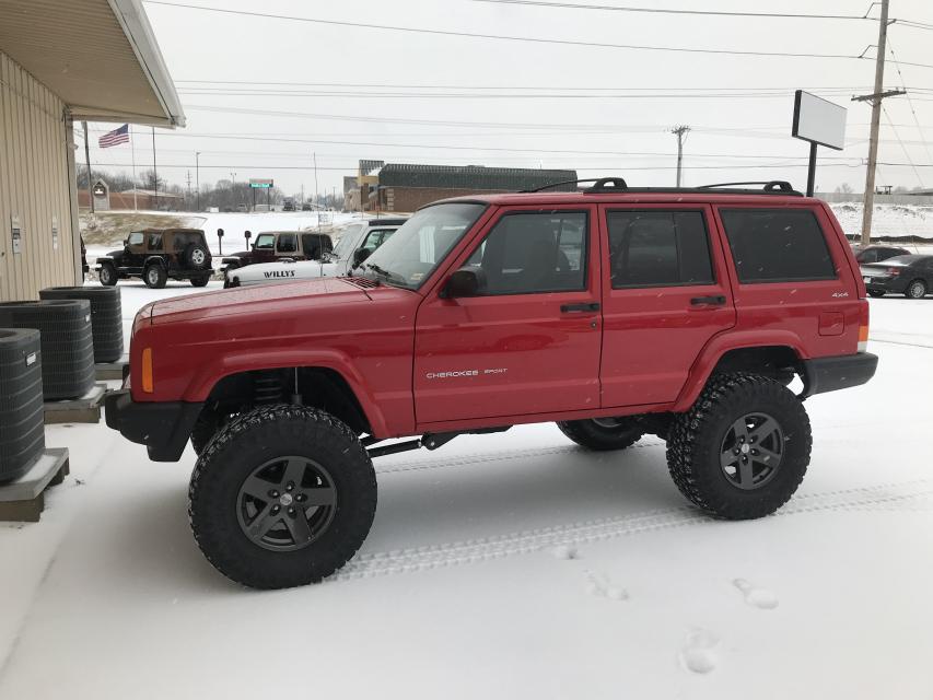 6 Inch Lifted 2001 Jeep Cherokee XJ 4WD