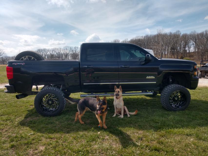 7.5 Inch Lifted 2014 Chevy Silverado 1500 4WD