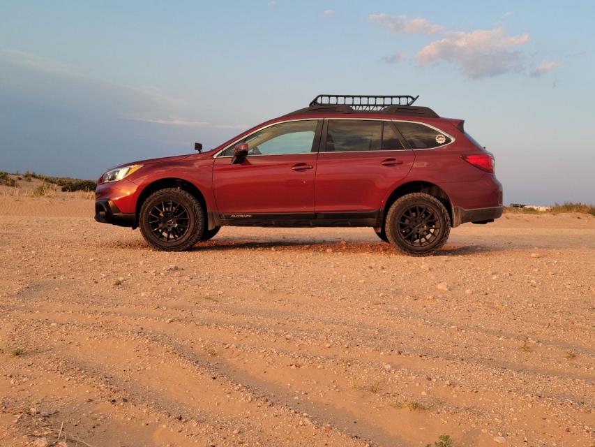 2 inch Lifted 2017 Subaru Outback 4WD