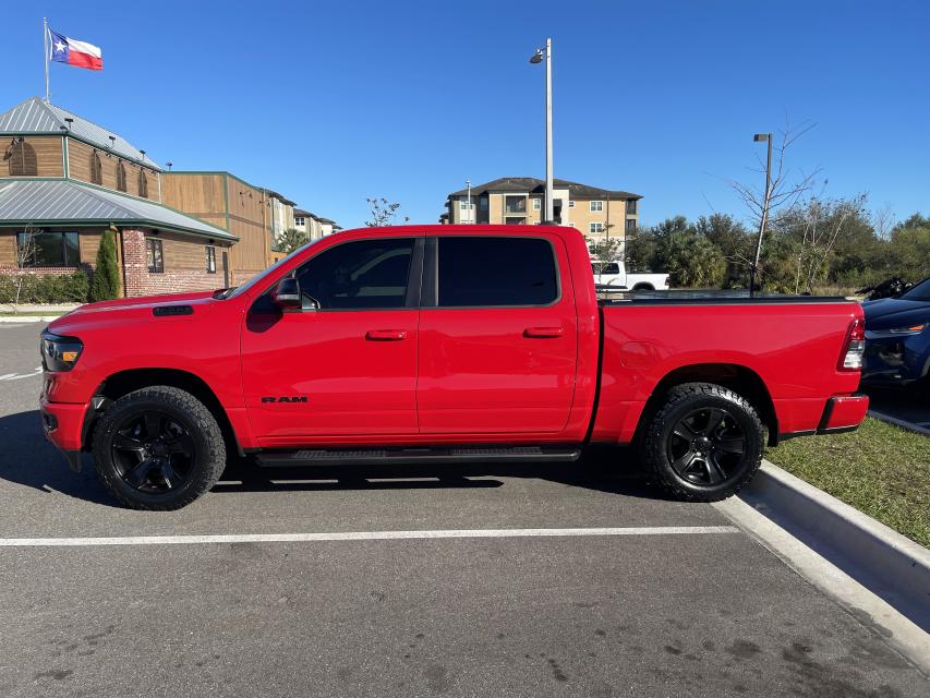 2 inch Lifted 2021 Ram 1500 2WD