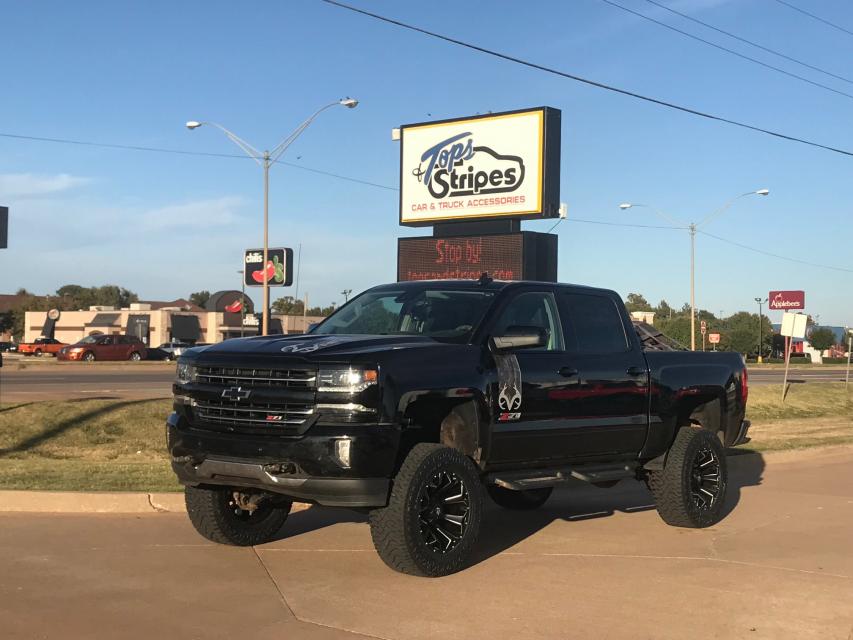 7.5 Inch Lifted 2017 Chevy Silverado 1500 4WD