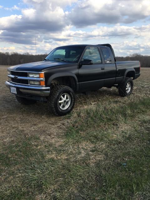 4 Inch Lifted 1997 Chevy C1500/K1500 Pickup 4WD