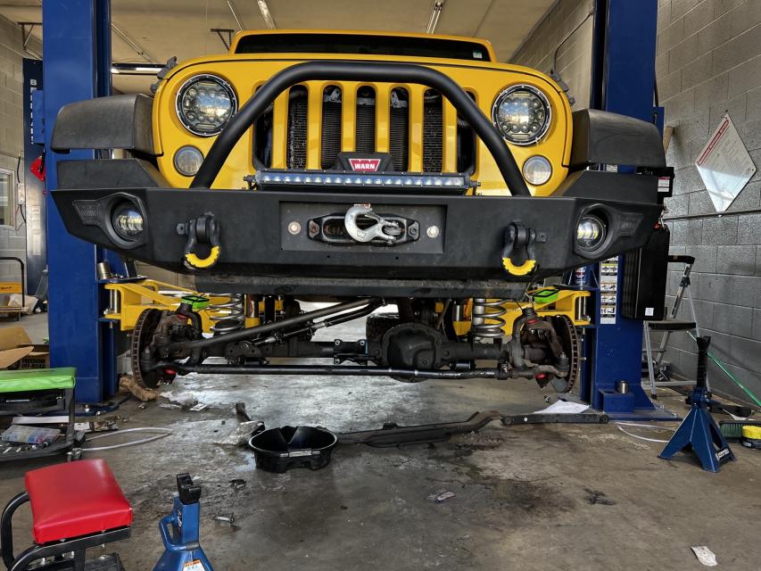 4 Inch Lifted 2008 Jeep Wrangler JK Unlimited 4WD