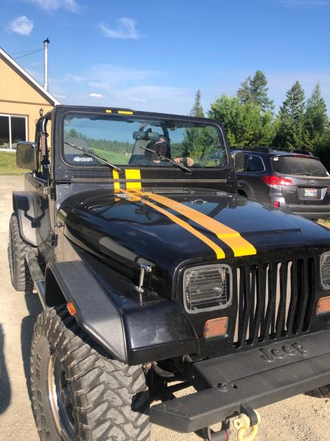 3 Inch Lifted 1995 Jeep Wrangler YJ 4WD