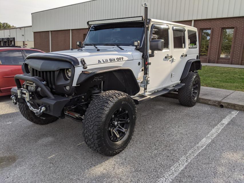 4 Inch Lifted 2014 Jeep Wrangler JK Unlimited 4WD