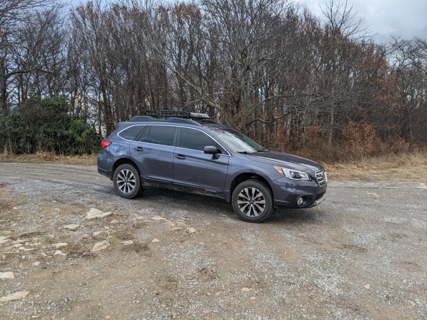 2 inch Lifted 2015 Subaru Outback 4WD