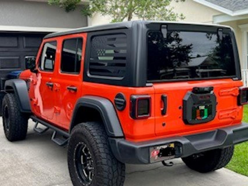 2.5 inch Lifted 2018 Jeep Wrangler JL Unlimited 4WD