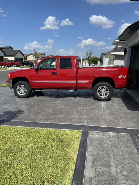 1.5 inch Lifted 2001 GMC Sierra 1500 4WD