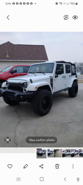 2.5 inch Lifted 2018 Jeep Wrangler JK Unlimited 4WD