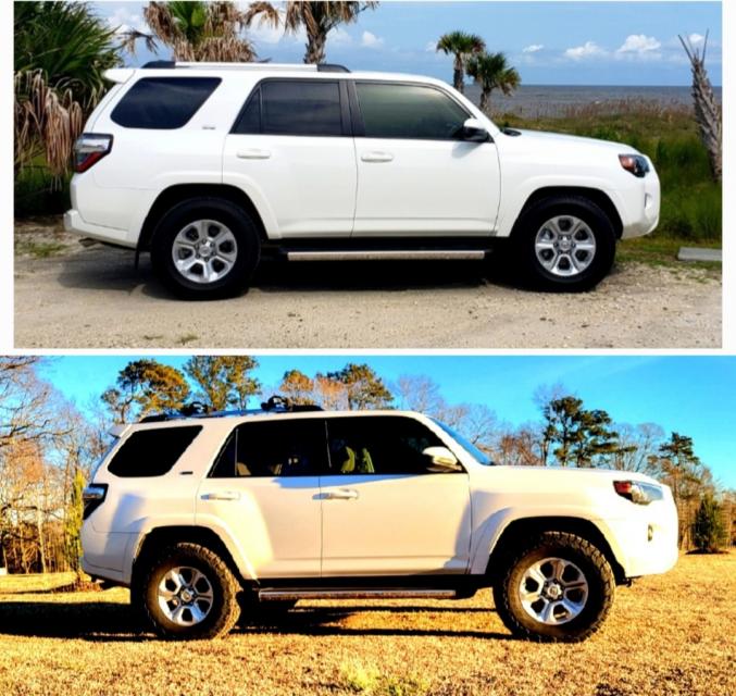 2 inch Lifted 2020 Toyota 4Runner 2WD
