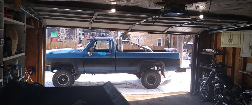 4 Inch Lifted 1986 Chevy C10/K10 Pickup 4WD