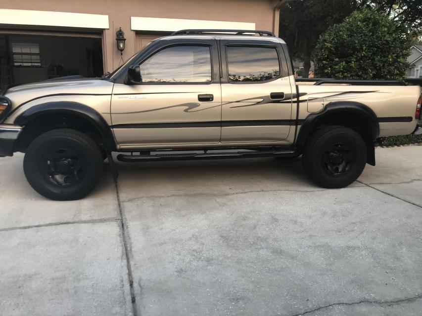 2.5 inch Lifted 2003 Toyota Tacoma 2WD