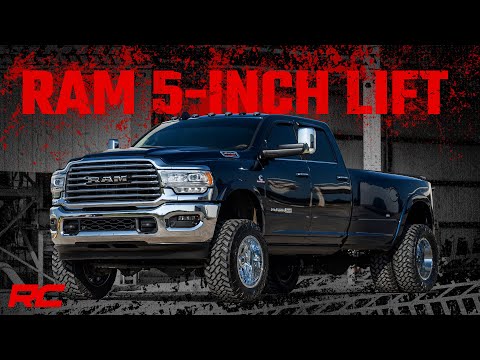 2019 Ram Trucks 3500 5-inch Suspension Lift Kit by Rough Country