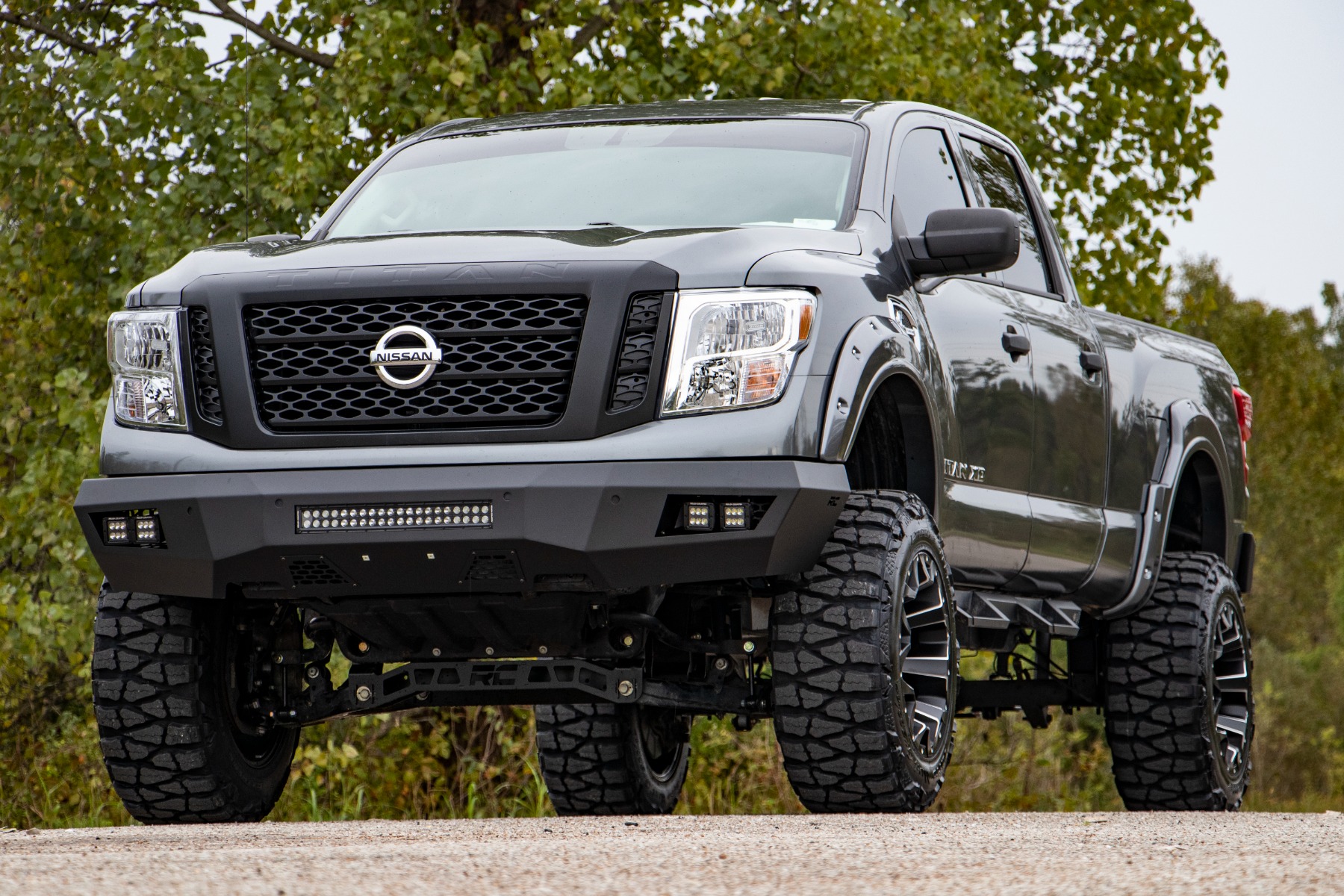 6 Inch Lifted 2017 Nissan Titan XD