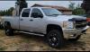 7.5 Inch Lifted 2012 Chevy Silverado 3500 HD 4WD