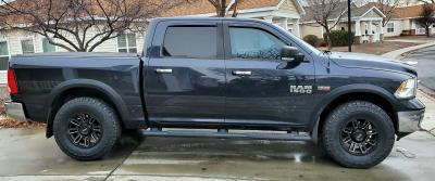 2.5 inch Lifted 2015 Ram 1500 4WD