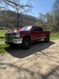 2 inch Lifted 2018 Chevy Silverado 1500 4WD
