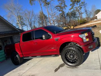 2 inch Lifted 2015 Ford F-150 4WD