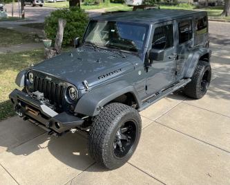 3.5 Inch Lifted 2016 Jeep Wrangler JK Unlimited 4WD