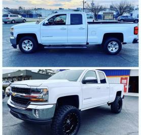 7 Inch Lifted 2017 Chevy Silverado 1500 2WD